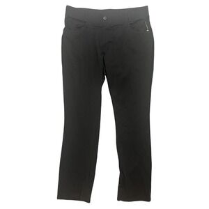 Willit Men's XL Performance Dress Pants Black Flat Front Stretch 31 Inseam